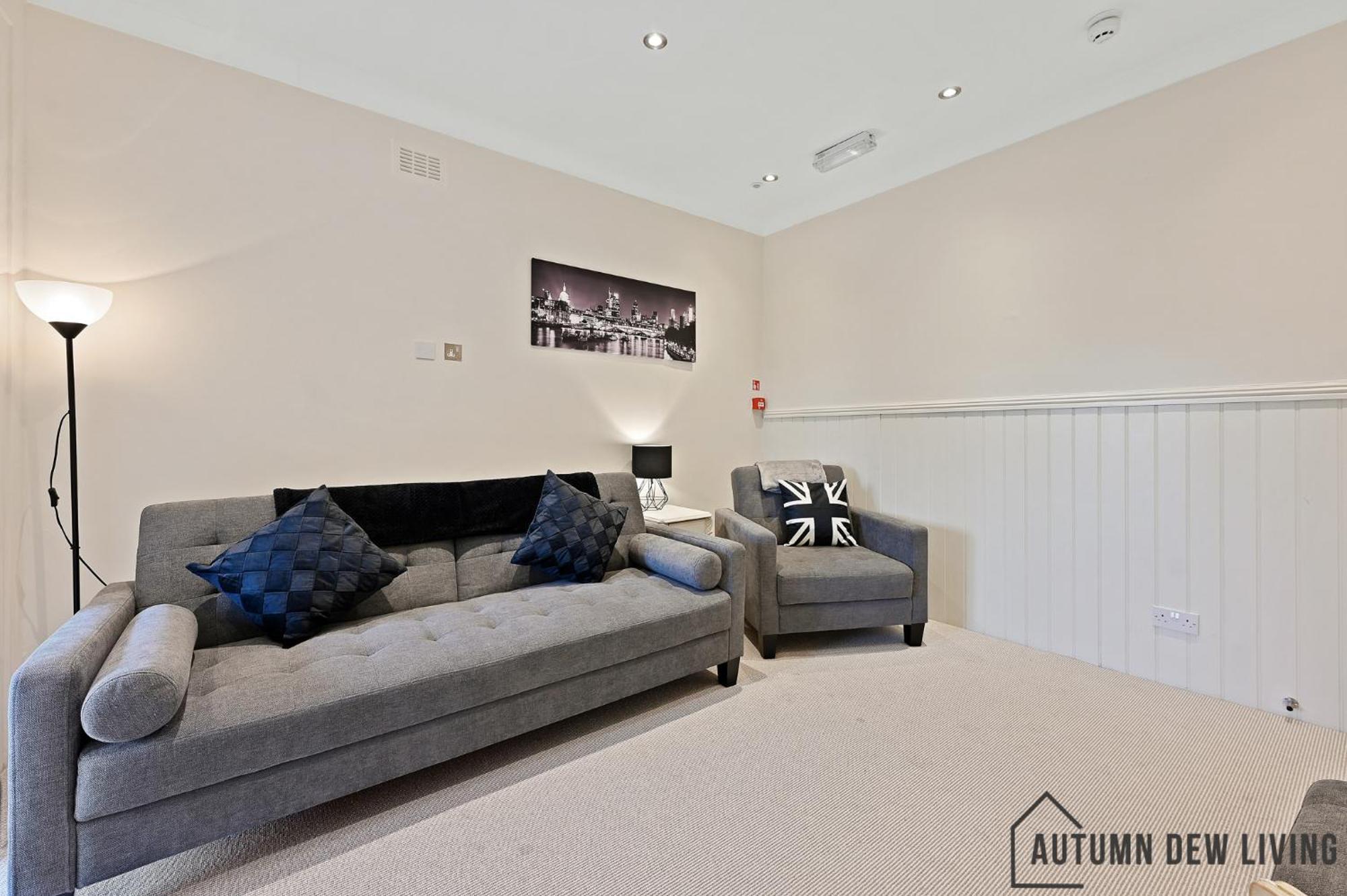 Beautiful 2 King Size Beds 2 Bath- Sleeps 5 In Earls Court Apartment London Luaran gambar